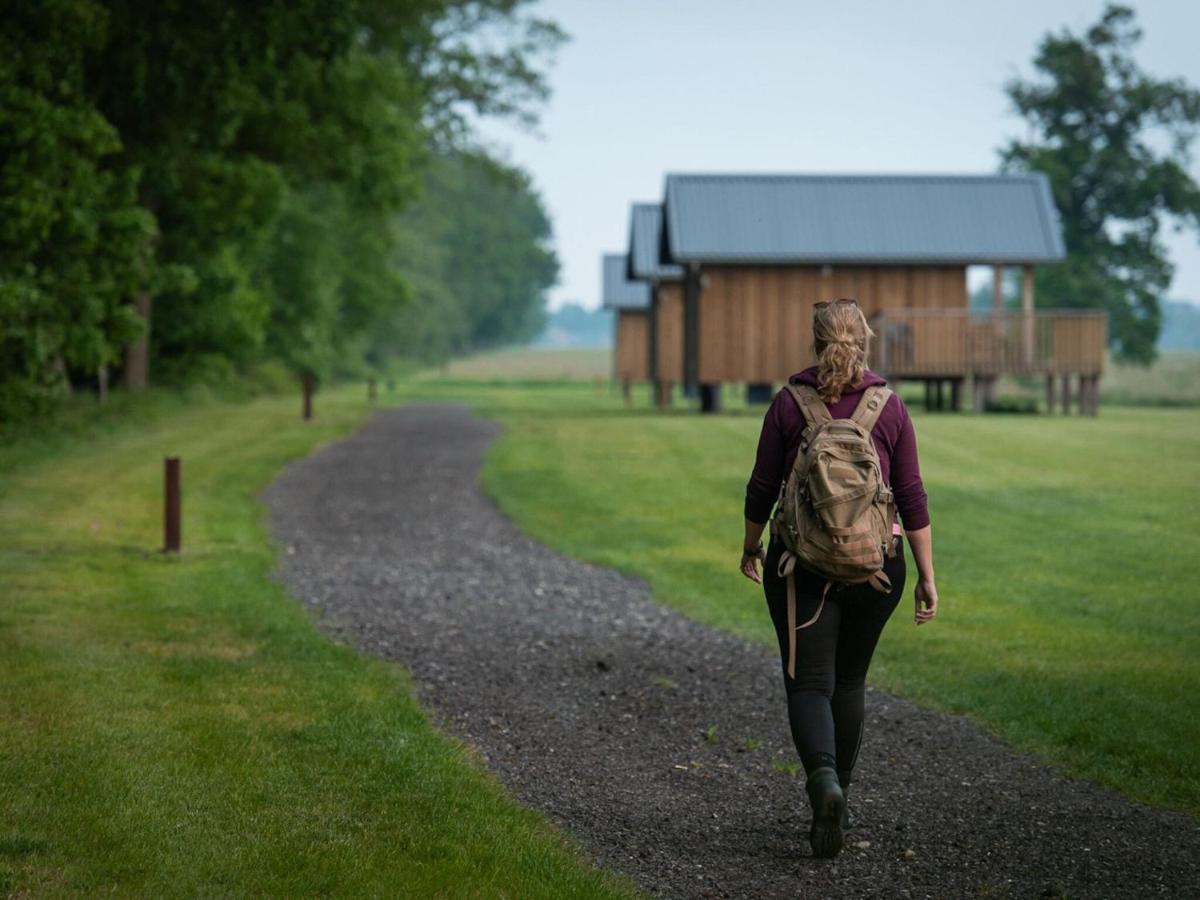 Composite Lodges With Shared Space In Drenthe Ruinerwold Exterior foto